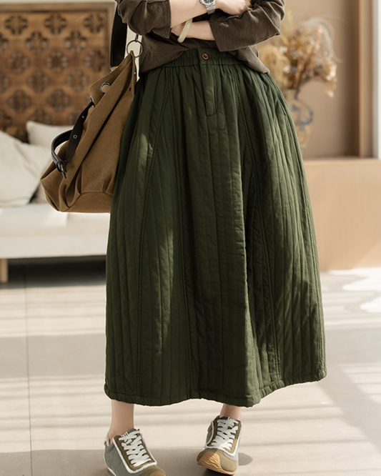 ストライプキルトサイドポケットスカート 2782