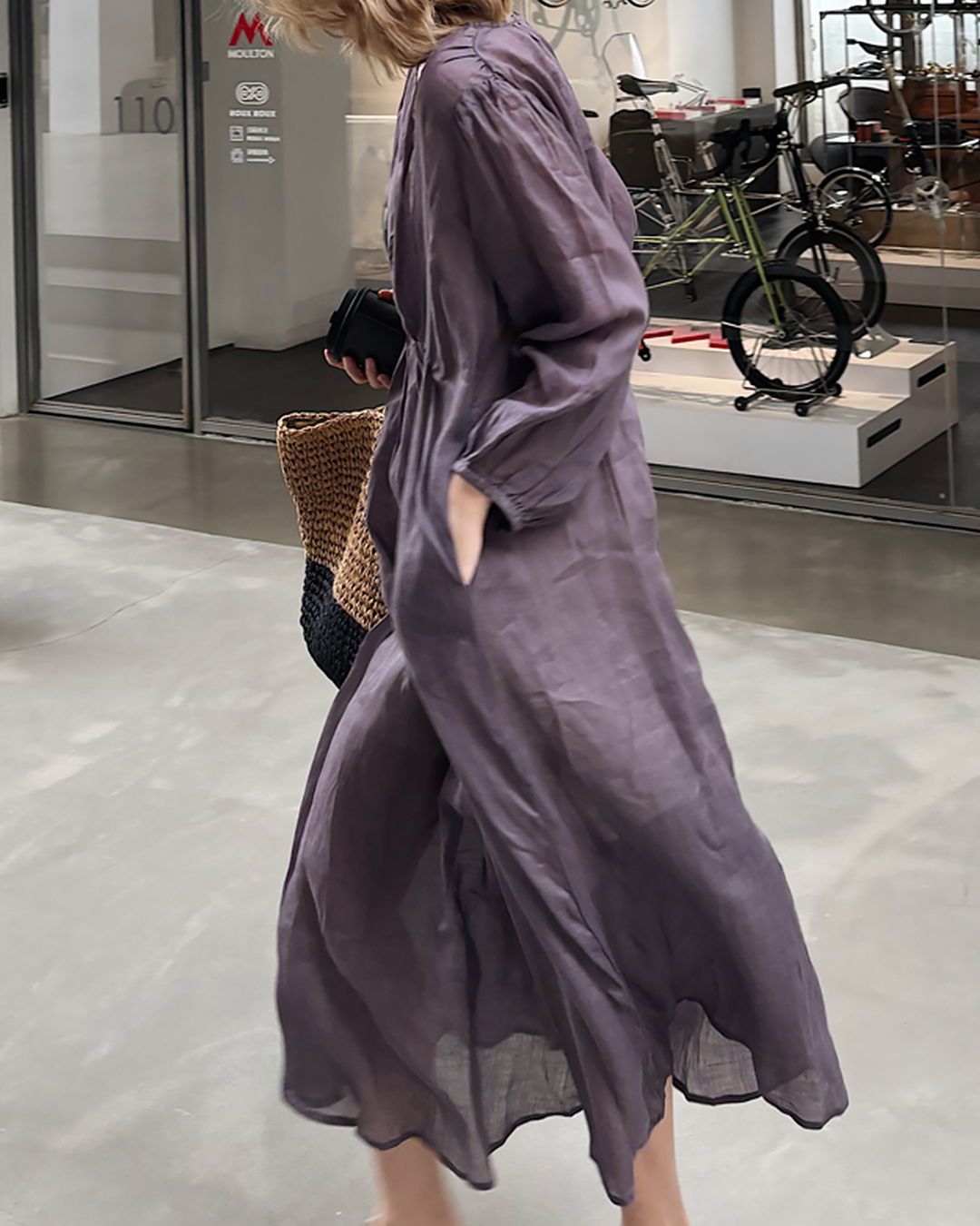 カシュクールスヴェーヴェンデワンピース 2605