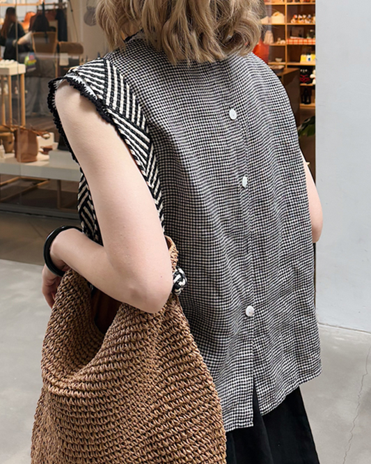 クロッシェネックブラウス 2628