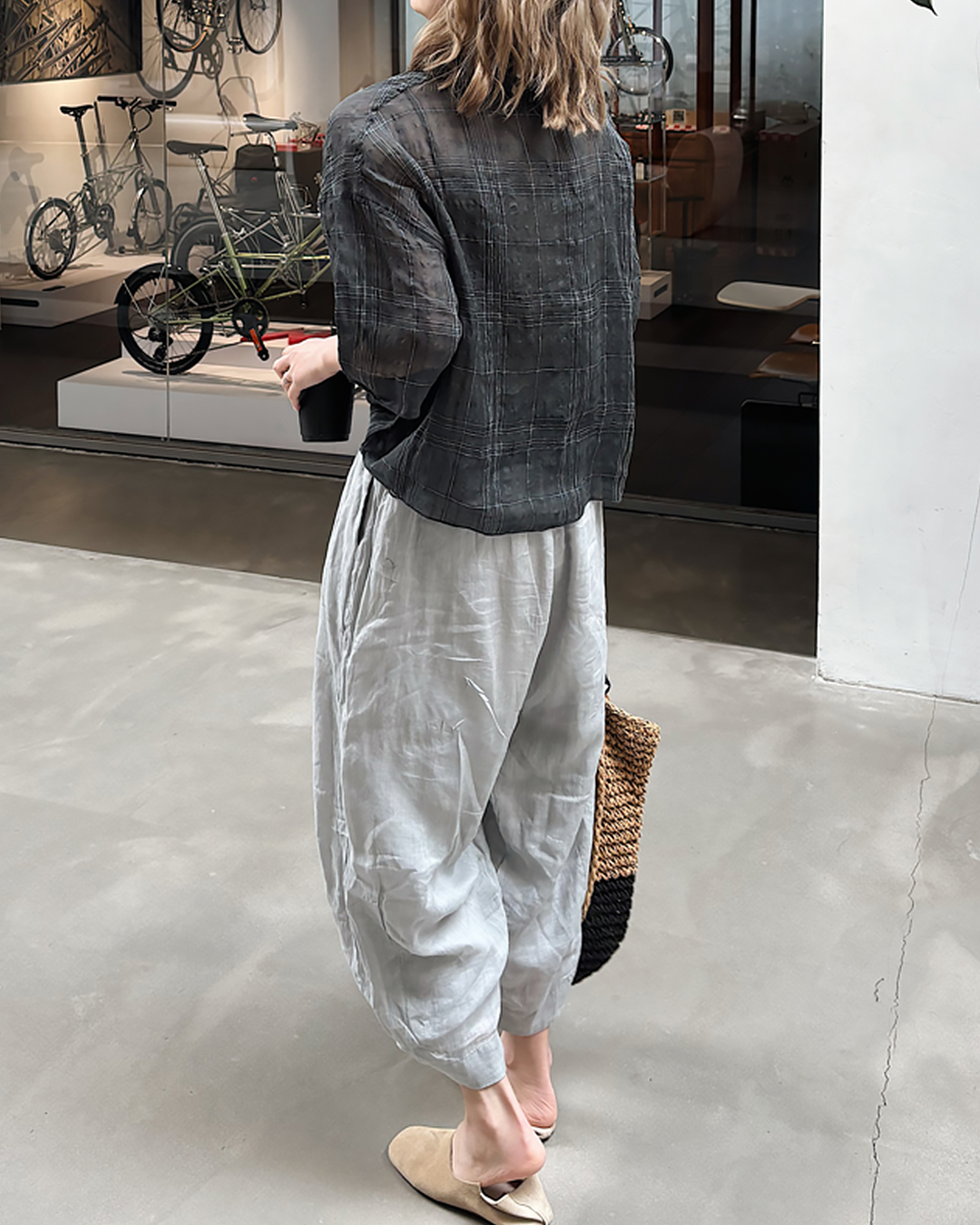 アンケルランゲテーパードパンツ 2592