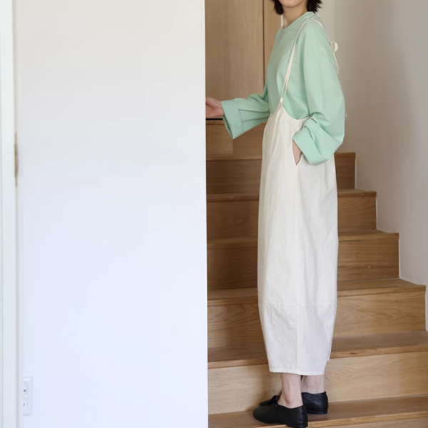 アンフォラシルエットサロペット 1683