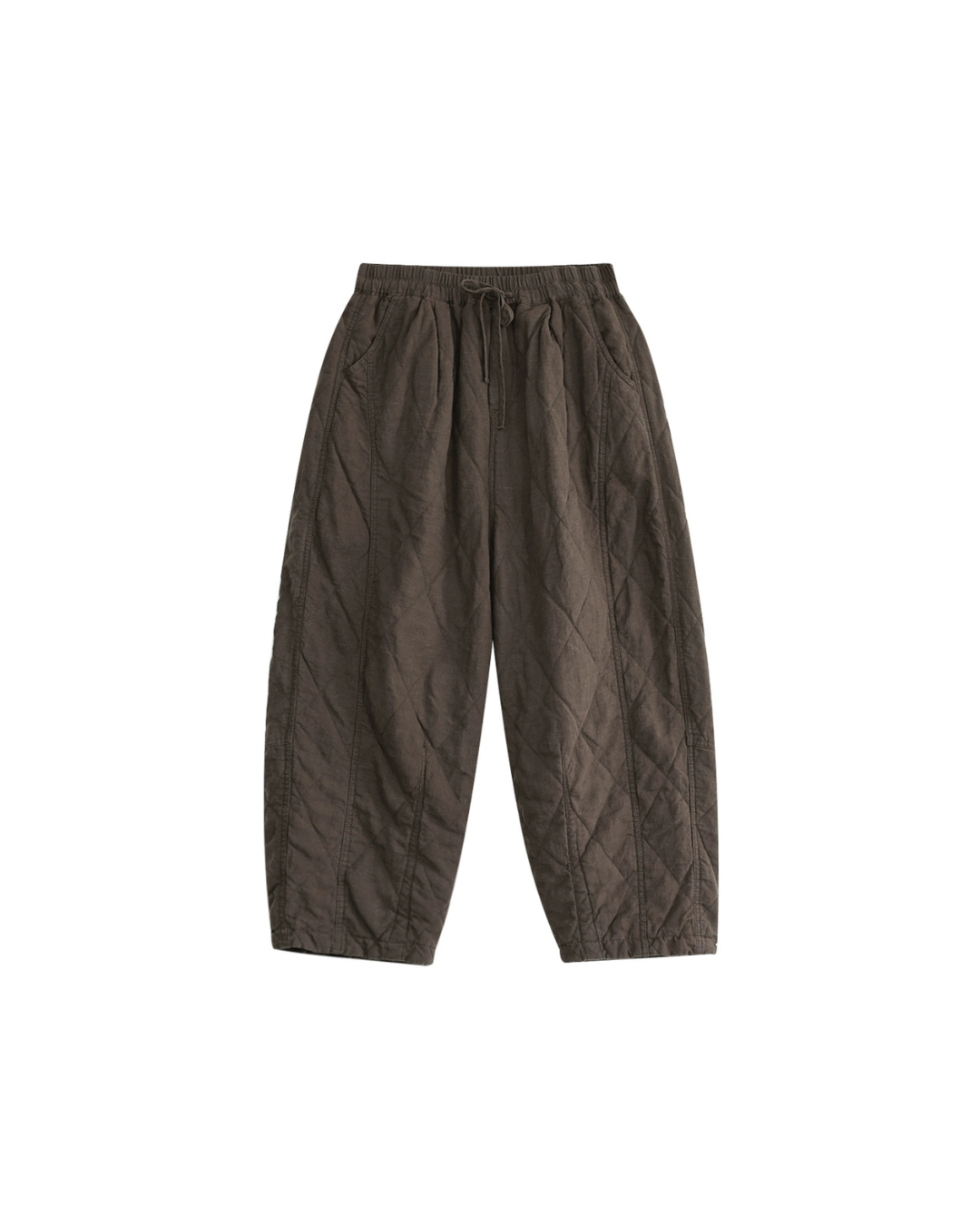 ダイヤステッチキルティングコクーンパンツ 2790
