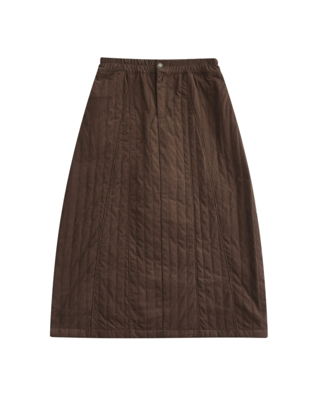 ストライプステッチイージーフィットロングスカート 2786