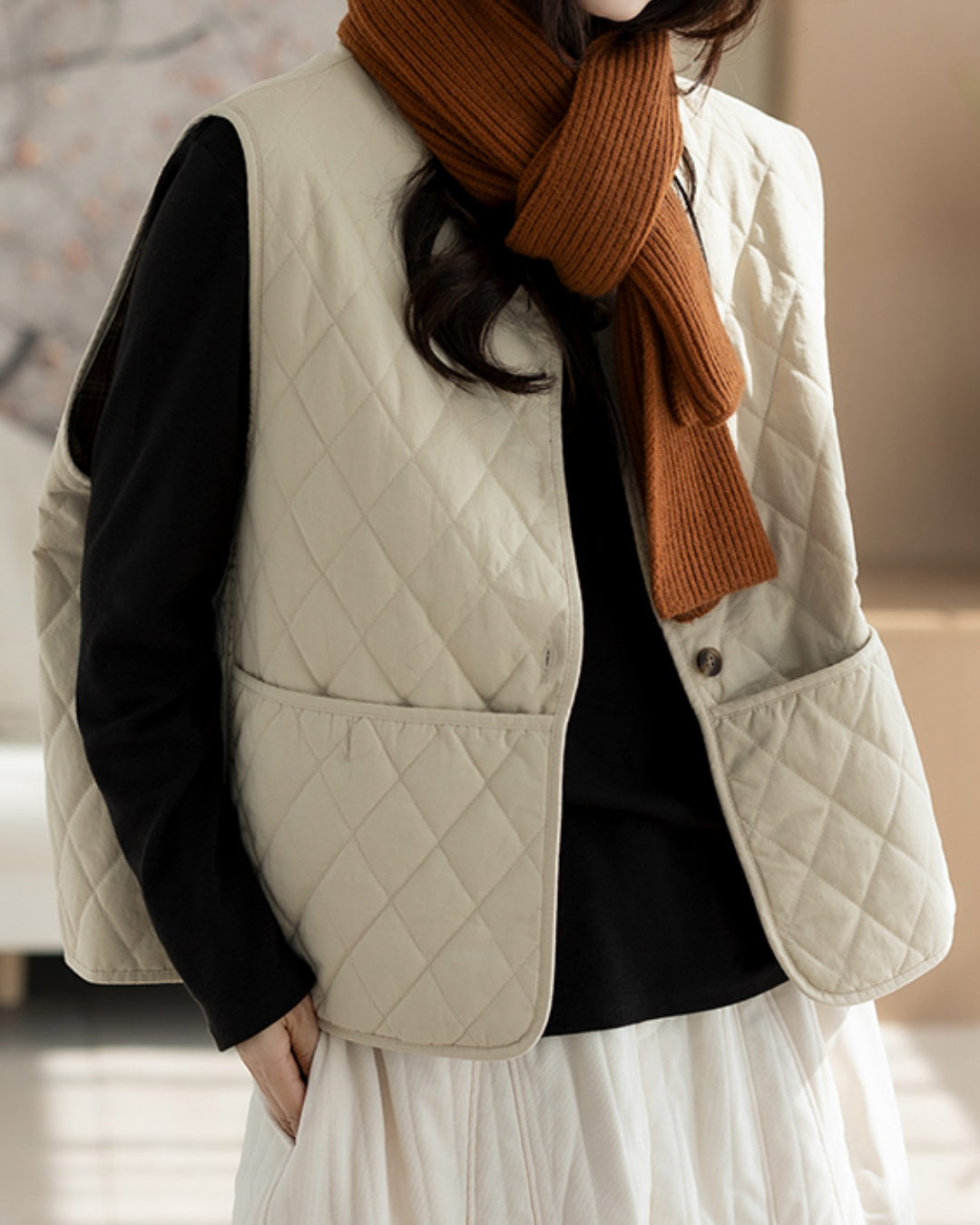 ダイヤチェックビッグポケットキルティングベスト 2787 – relaloop ダイヤチェックビッグポケットキルティングベスト 2787 – relaloop