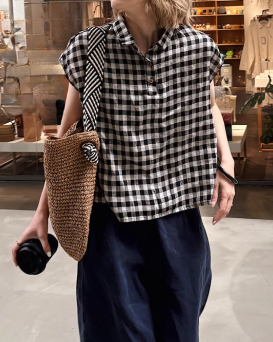 フレンチスリーブリューテットシャツ 2616