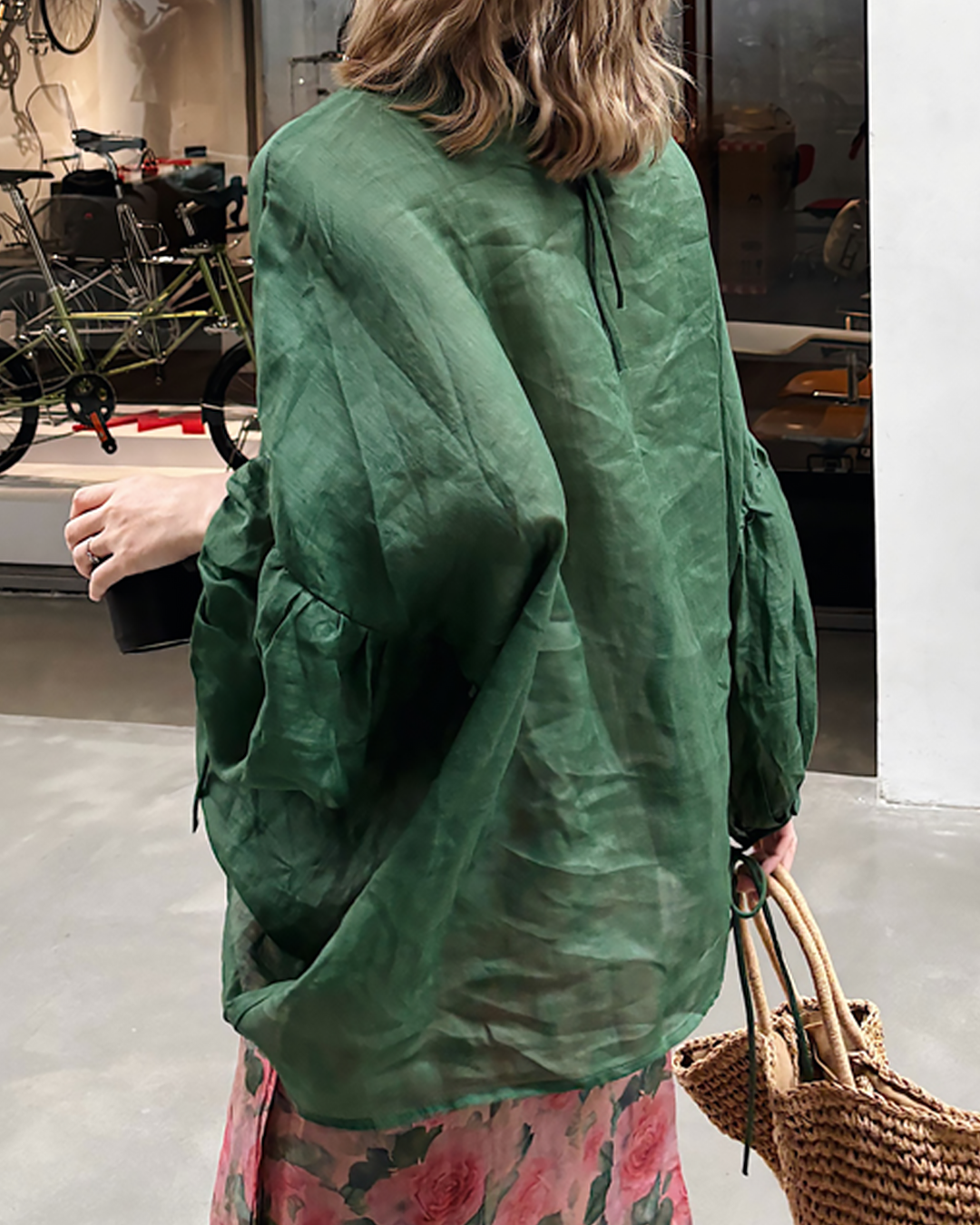 ランタンスリーブルフティボルムチュニック 2593