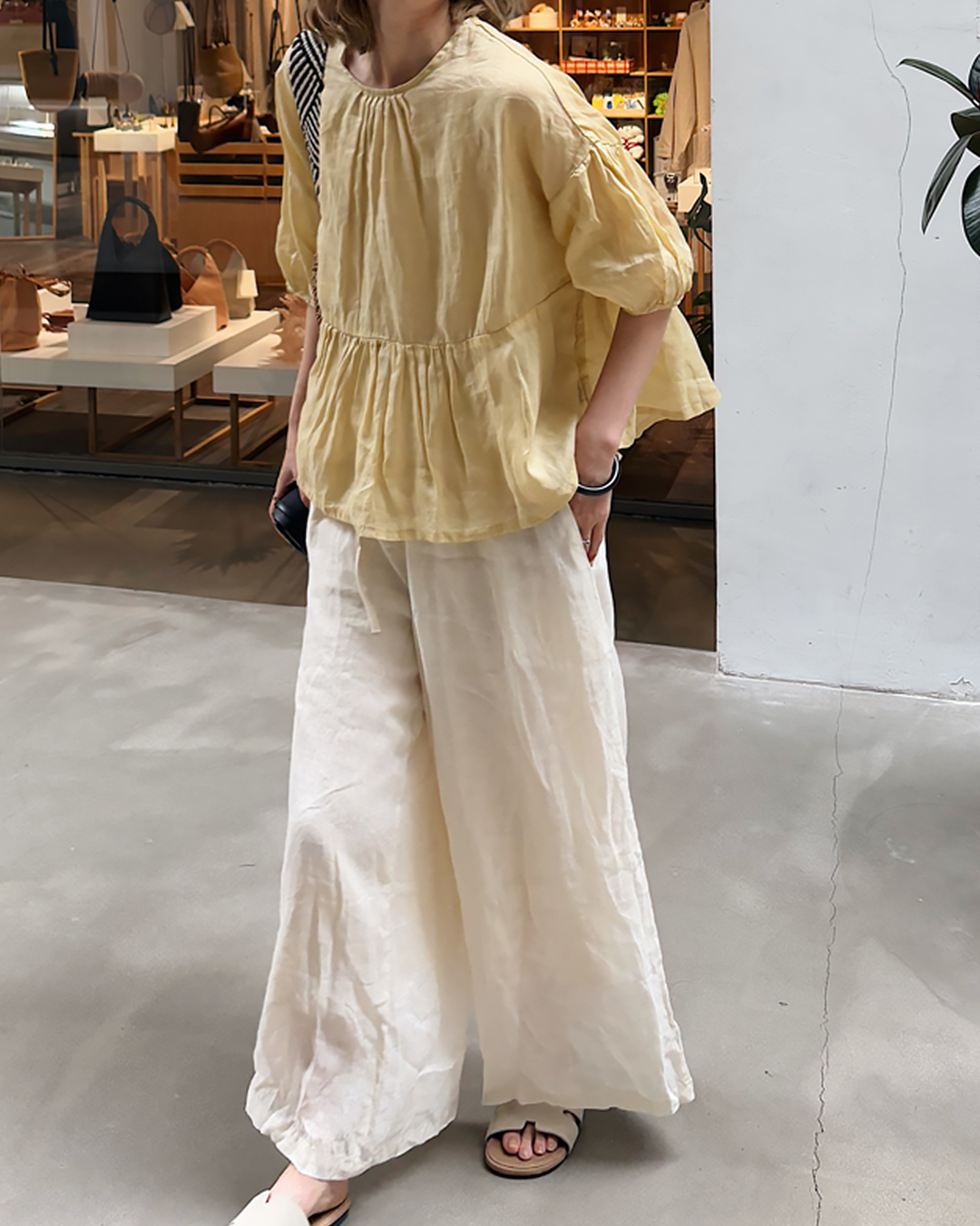 スヴェーヴェンデショールトワイドパンツ 2606