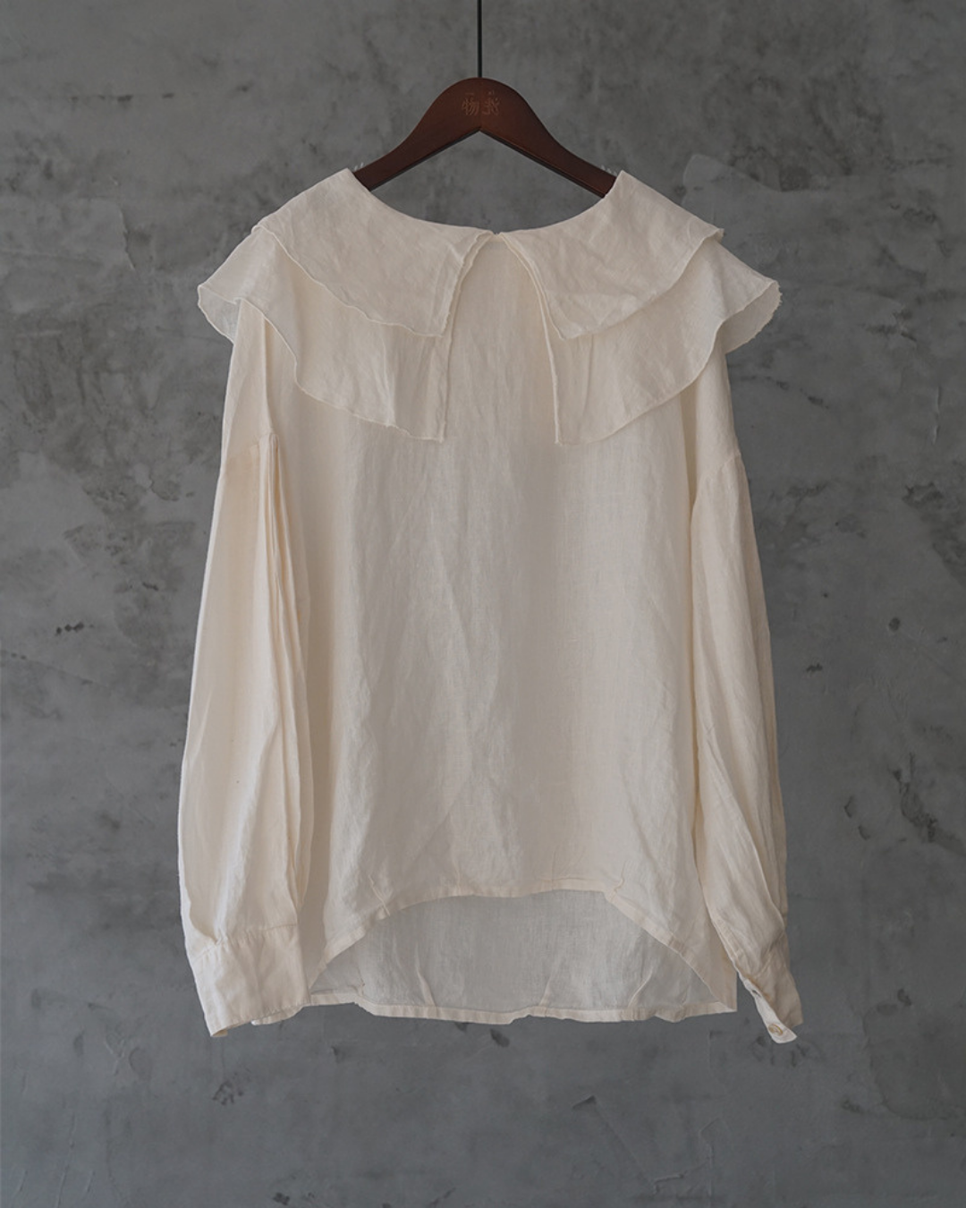 コンビラッフルブラウス 1148