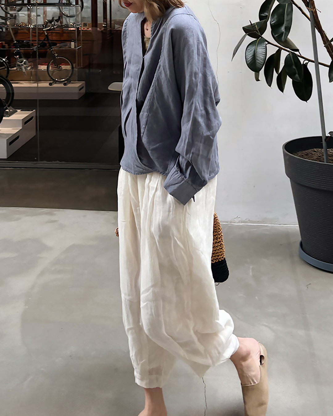 アンケルランゲテーパードパンツ 2592