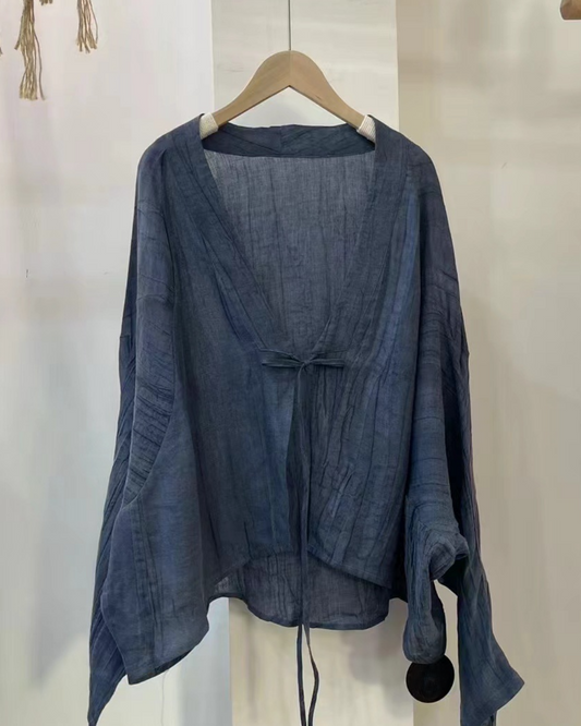 ドロップショルダールーズカーディガン 2729