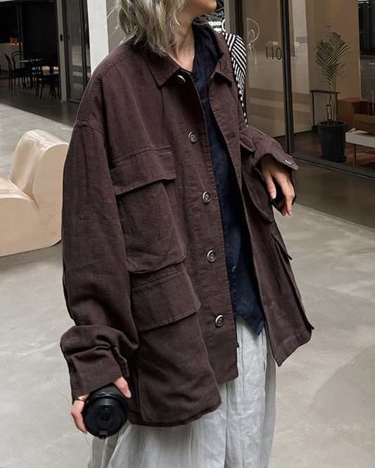 オーバーシルエットワークジャケット 2726