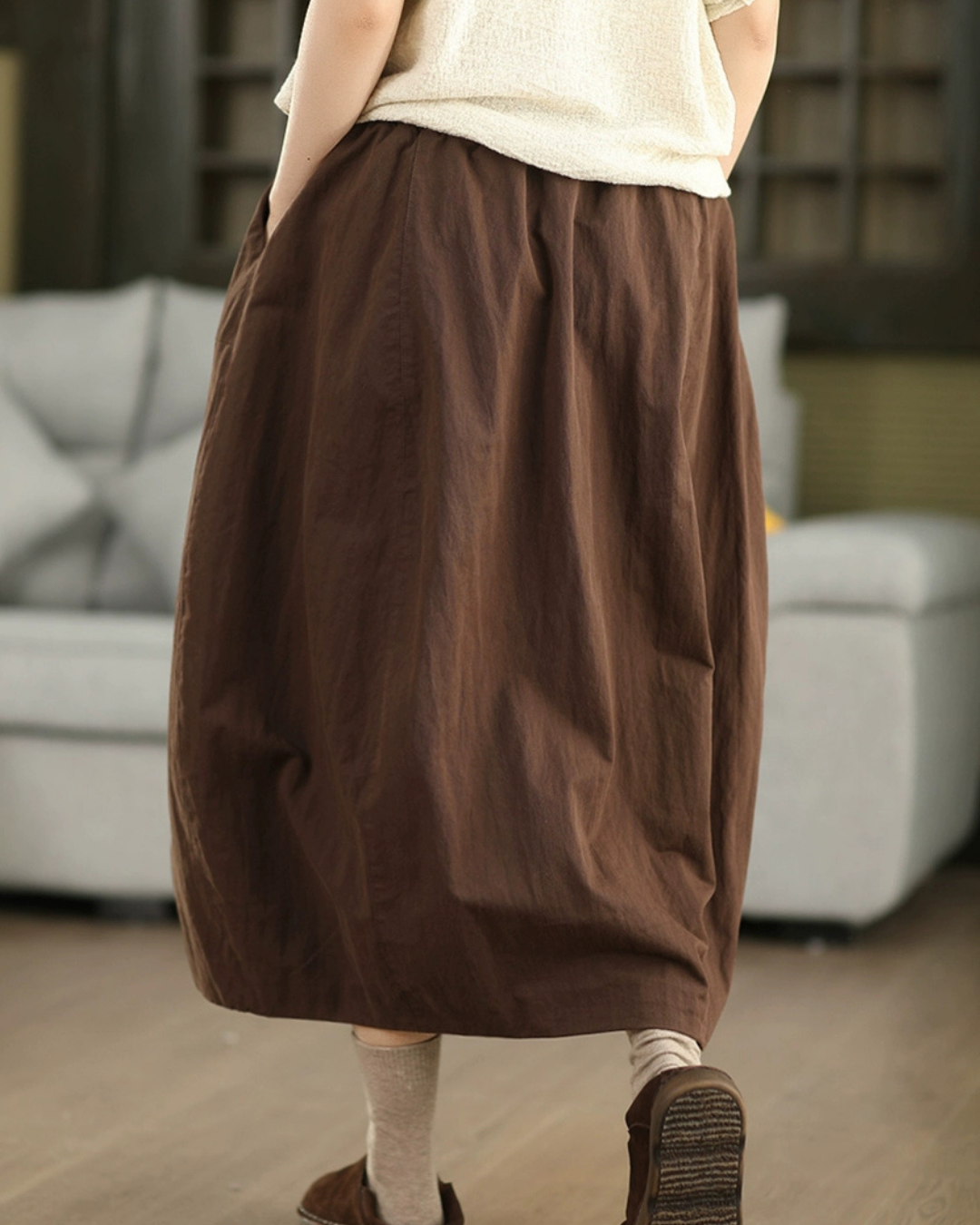 バルーンシルエットロングスカート 2775