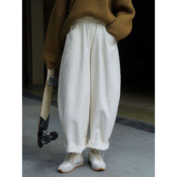 コーデュロイワイドパンツ 1768