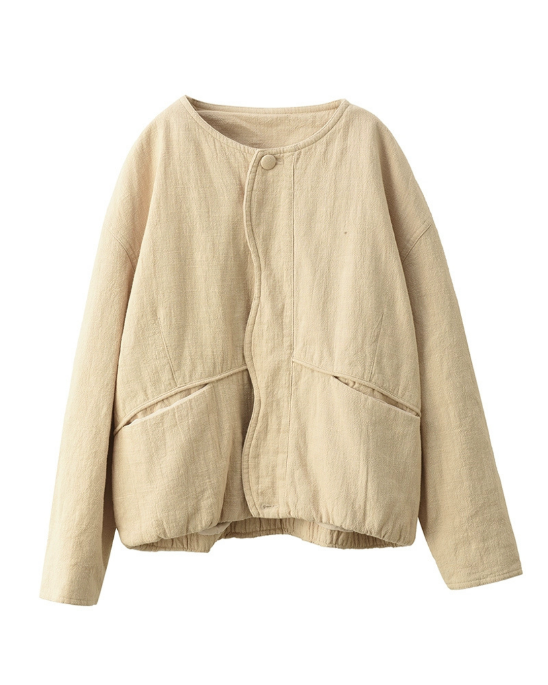 ウェーブデザインキルティングジャケット 2778