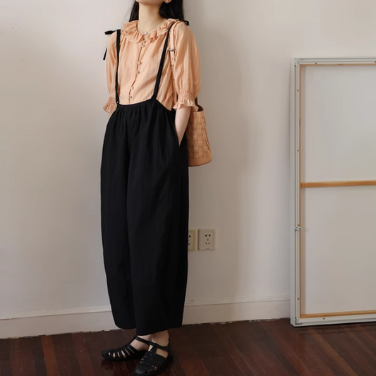 アンフォラシルエットサロペット 1683