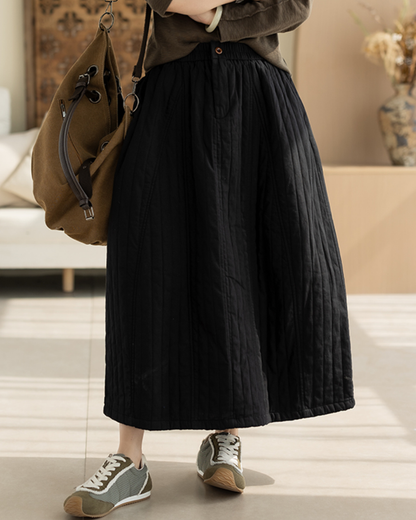 ストライプキルトサイドポケットスカート 2782