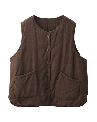 ビックポケットリラクシーキルティングベスト 2771