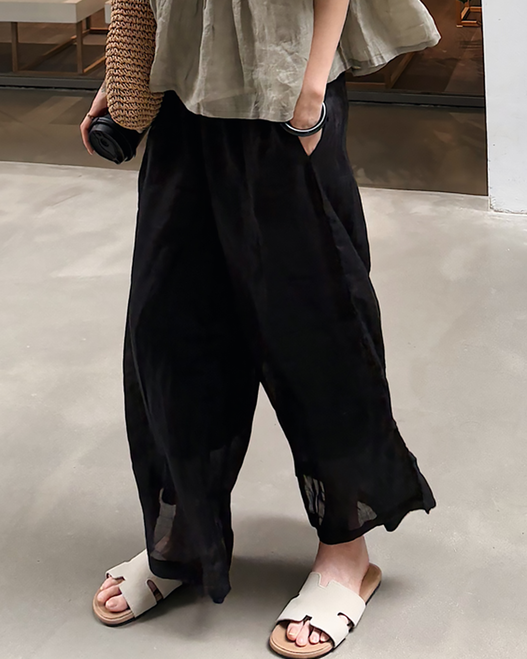 スヴェーヴェンデショールトワイドパンツ 2606 – relaloop（リラループ）