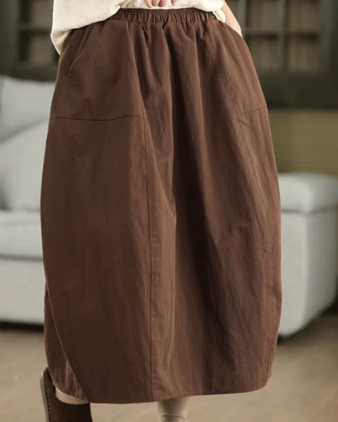 バルーンシルエットロングスカート 2775