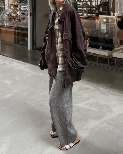 オーバーシルエットワークジャケット 2726