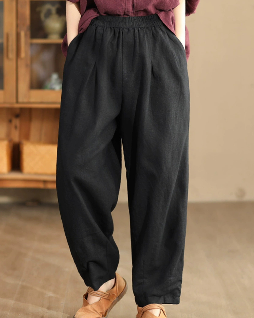 ワイドテーパードリラックスパンツ 2773