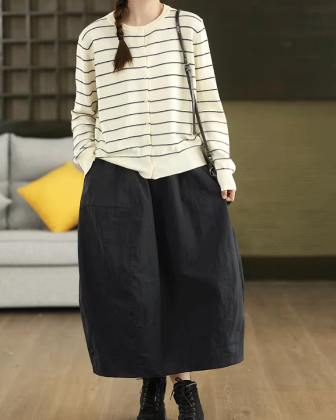 バルーンシルエットロングスカート 2775