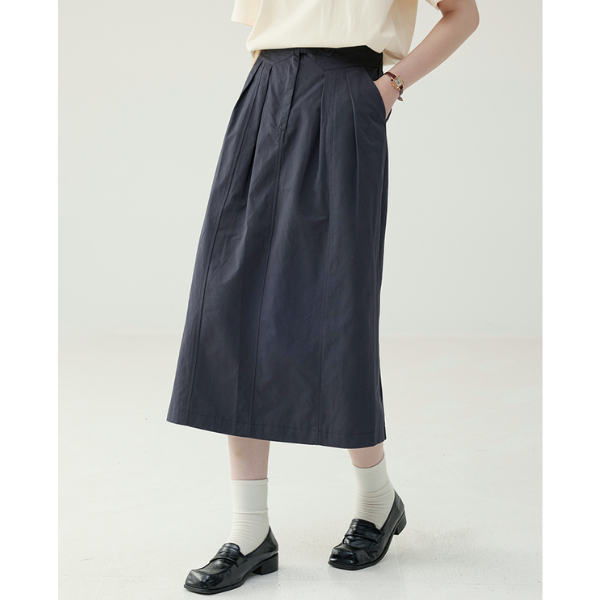 ハイウエストタックAラインスカート 1868