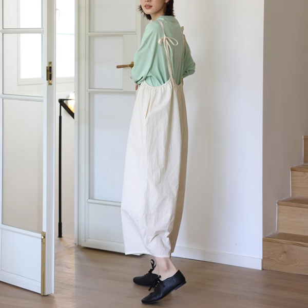 アンフォラシルエットサロペット 1683