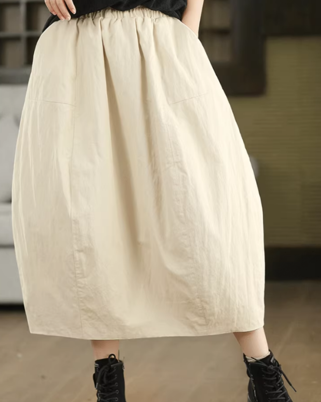 バルーンシルエットロングスカート 2775