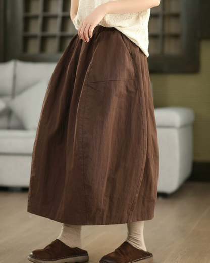 バルーンシルエットロングスカート 2775