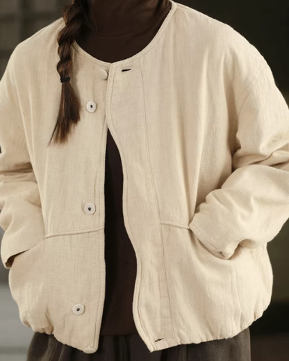 ウェーブデザインキルティングジャケット 2778