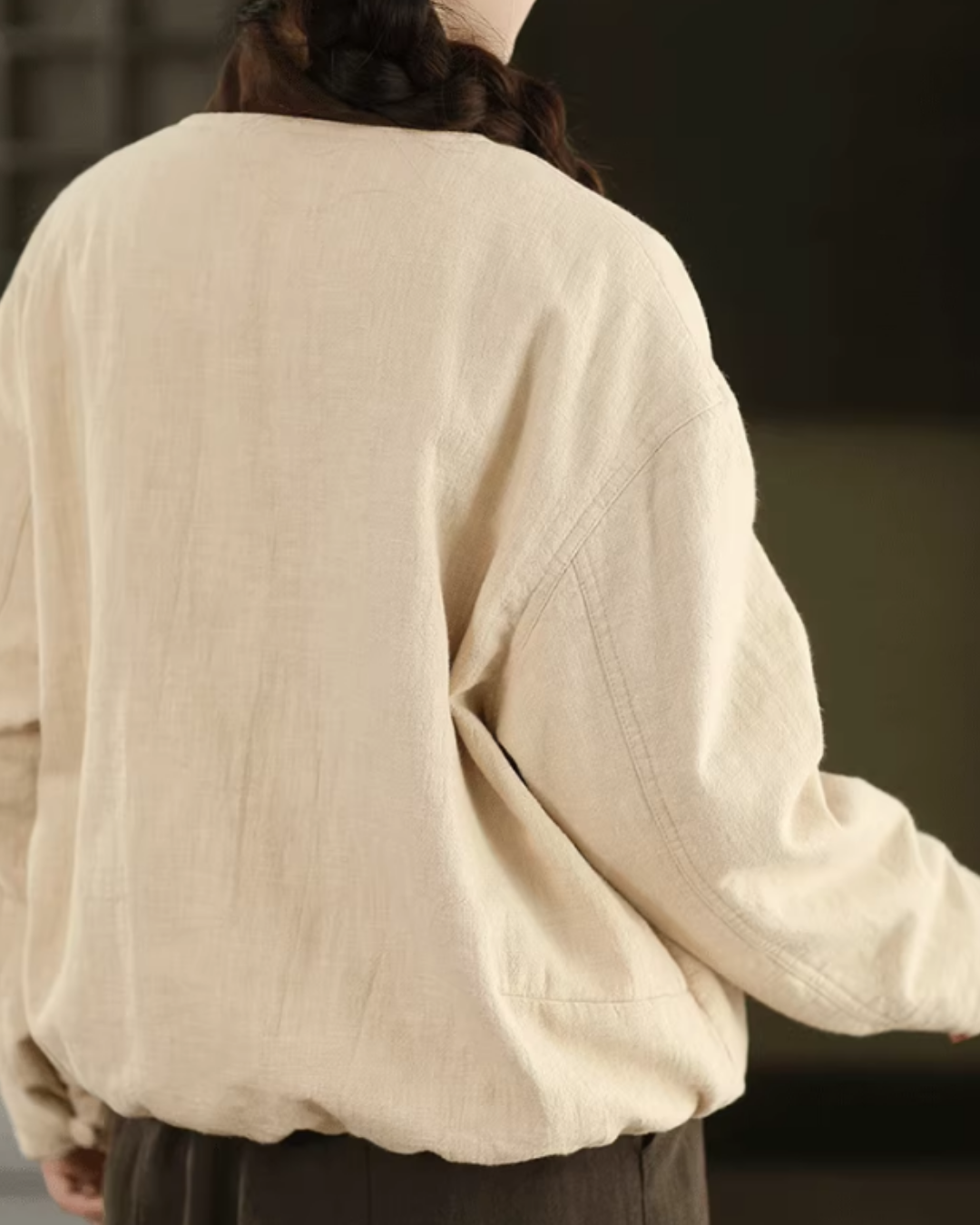 ウェーブデザインキルティングジャケット 2778