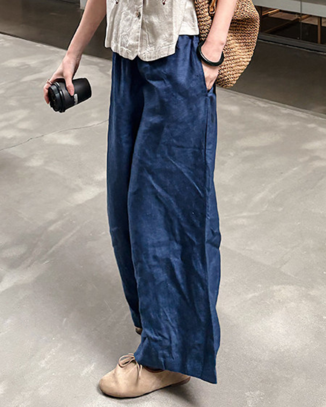 リラクシングパイプレッグパンツ 2801