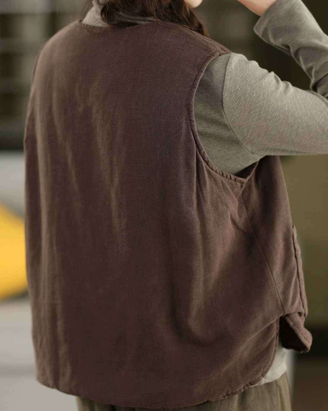 ビックポケットリラクシーキルティングベスト 2771