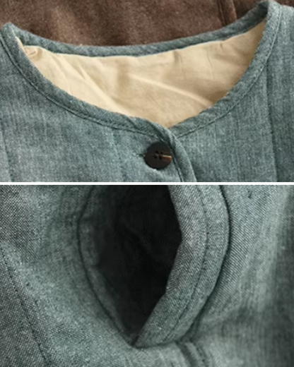 ソフトタッチキルトノーカラーショートジャケット 2772