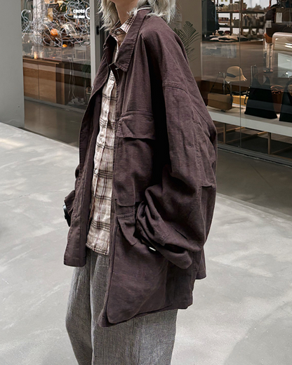 オーバーシルエットワークジャケット 2726