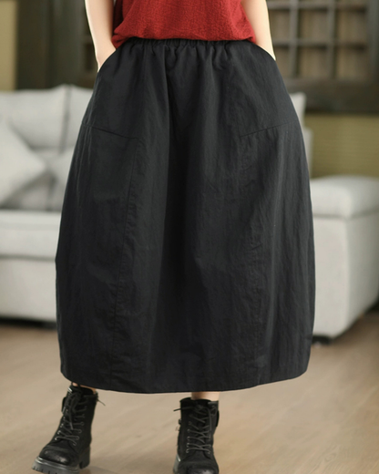 バルーンシルエットロングスカート 2775