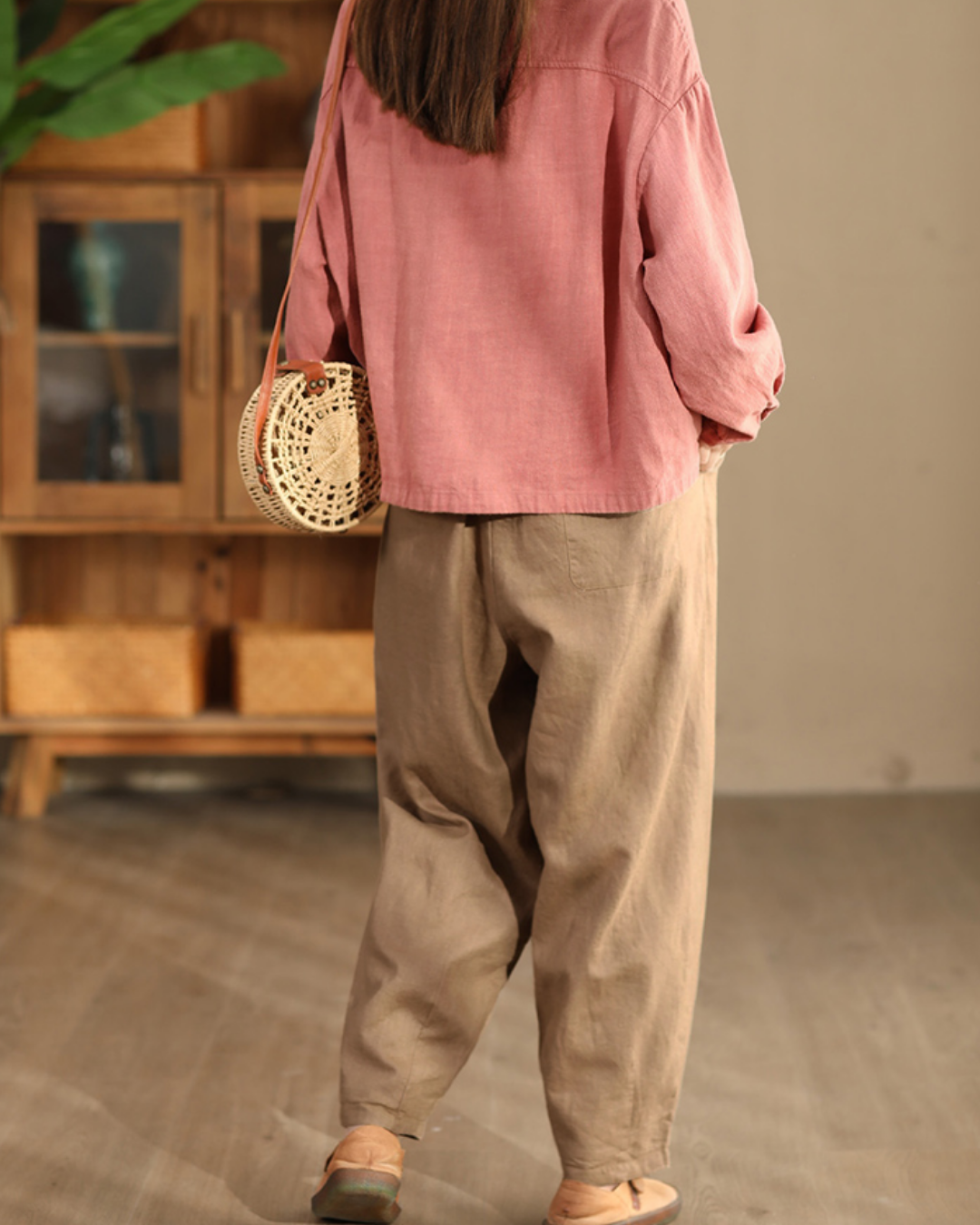 ワイドテーパードリラックスパンツ 2773